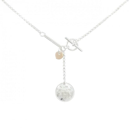 Hermes Exlibris Necklace Pink