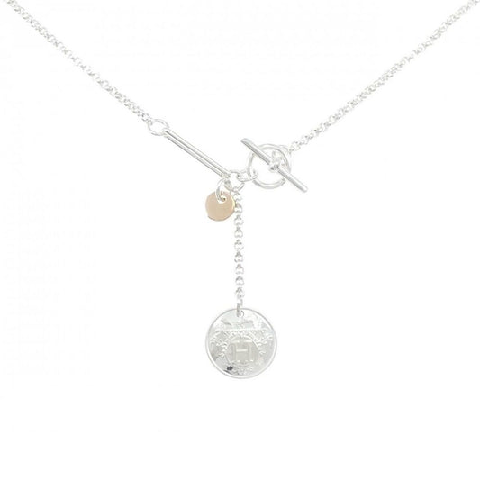 Hermes Exlibris Necklace Pink