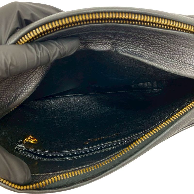 Chanel Quilted Caviar Leather