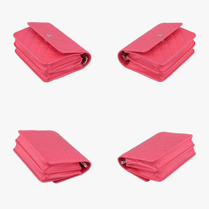 Chanel Square Matelasse Red Caviar Skin A84310 24950330