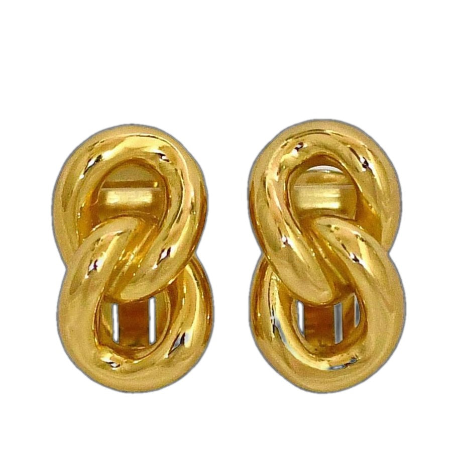 Dior Earrings Gold Chain