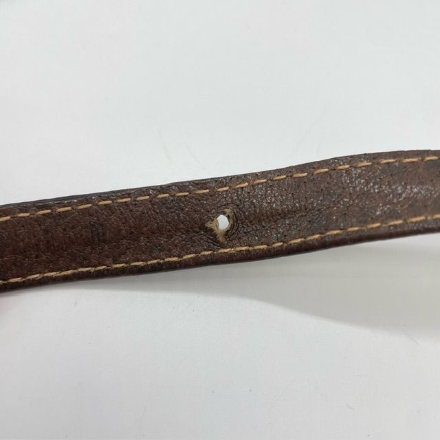 Gucci 66 02 014 Shoulder Bag Brown Sherry Line GG Supreme Canvas PVC Leather