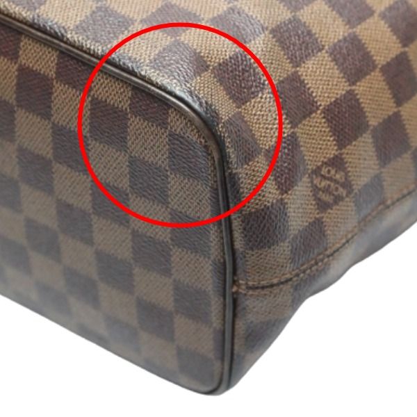 Louis Vuitton Damier Handbag Sarea PM Brown