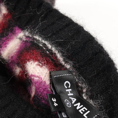 Chanel Knit Coco Mark Button Cashmere Wool — view 8