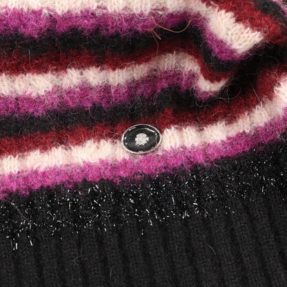 Chanel Knit Coco Mark Button Cashmere Wool — view 10