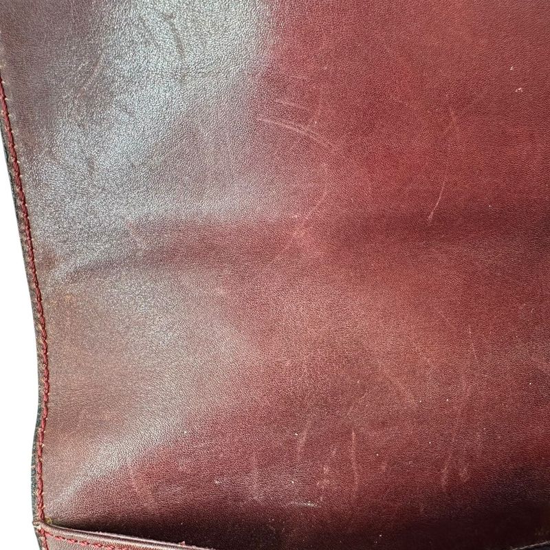 Celine Vintage Carriage Metal Leather Shoulder Bag Vintage Carriage Hardware