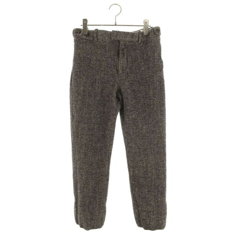 Bottega Veneta V12 N0 Herringbone Tweed Tapered Long Pants 44