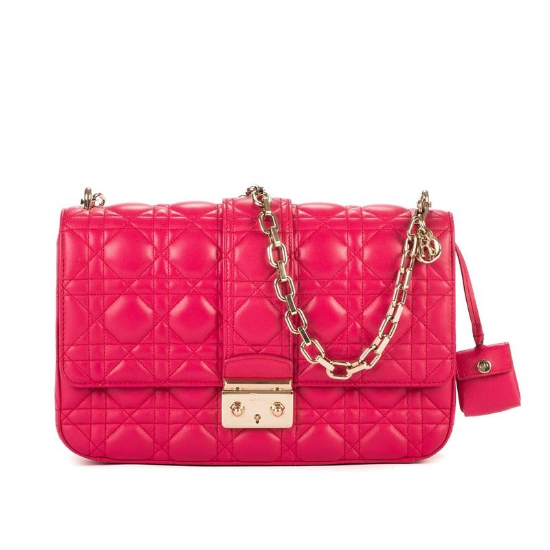 Dior Miss Fuchsia Cannage Quilt
