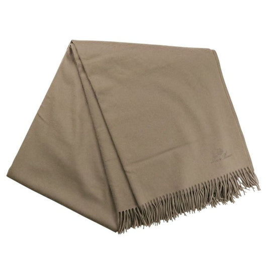 Loro Piana Cashmere Large Shawl Grey Scarf