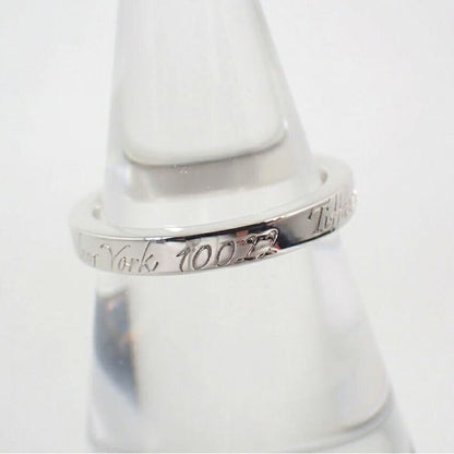 Tiffany & Co 925 Notes Naro Ring No 11 J131-8 — view 2