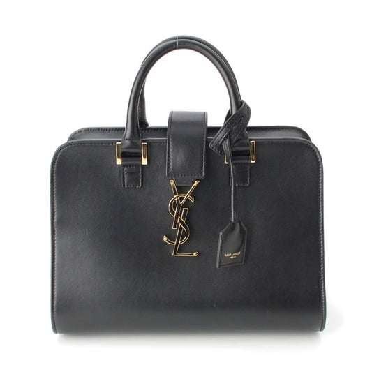 Saint Laurent Baby Cabas 2-Way Shoulder Handbag Black