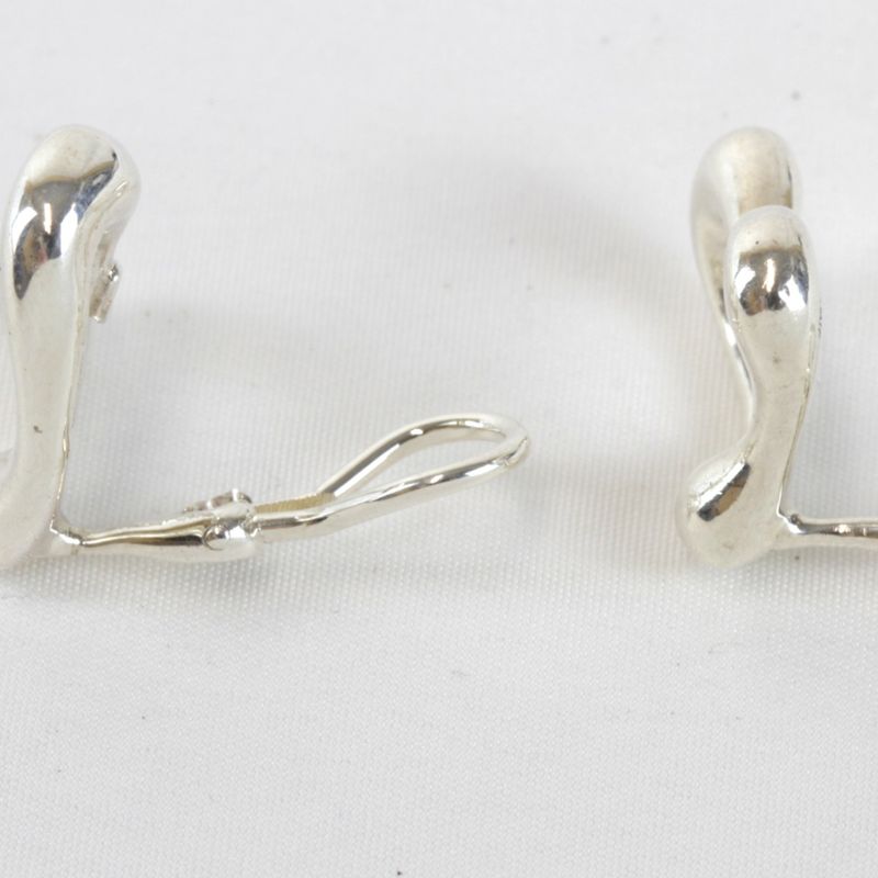 925 Silver Tiffany & Co Open Heart 107g Accessories Earring