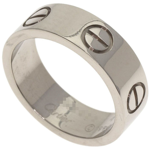 Cartier Love Ring 49 18k White Gold
