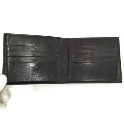 Hermes Bifold Wallet Copernicus Engraved W Vorsluft Black — view 2