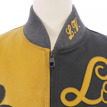 Louis Vuitton Mixed Canvas Leather Bomber Jacket — view 6