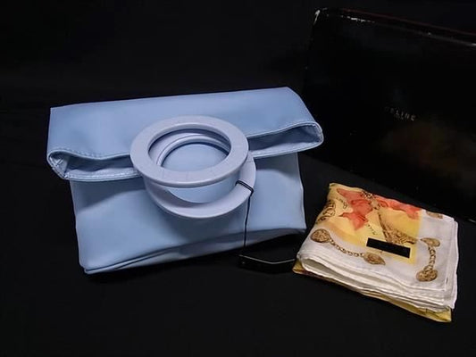 Celine Handkerchief Handbag 2-piece Set Ladies Bk8071