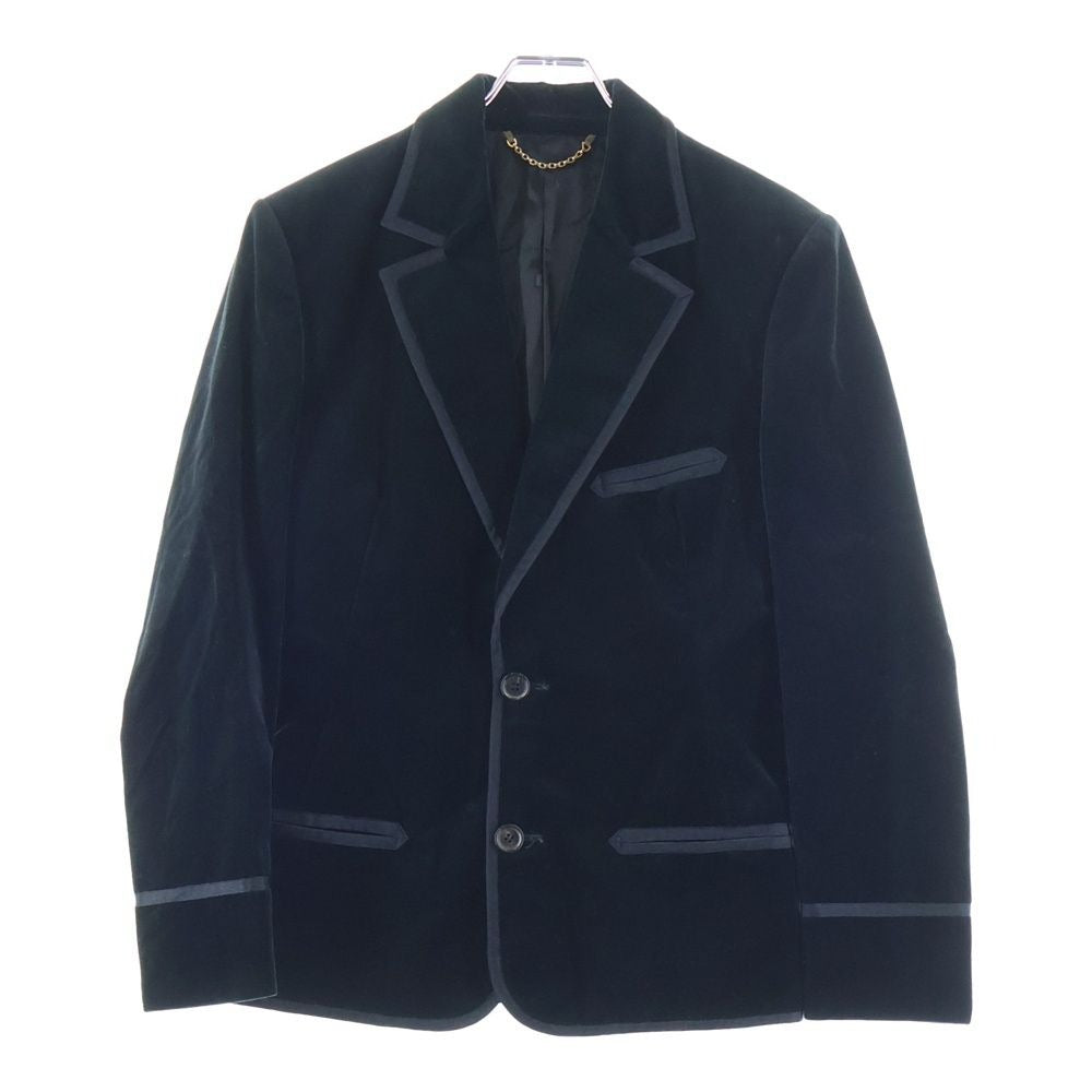Louis Vuitton Multi Pocket Velvet Tailored Jacket Black 3