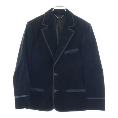 Louis Vuitton Multi Pocket Velvet Tailored Jacket Black 3