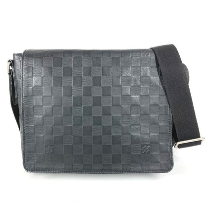 Louis Vuitton Shoulder Bag District PM Damier Infini Leather