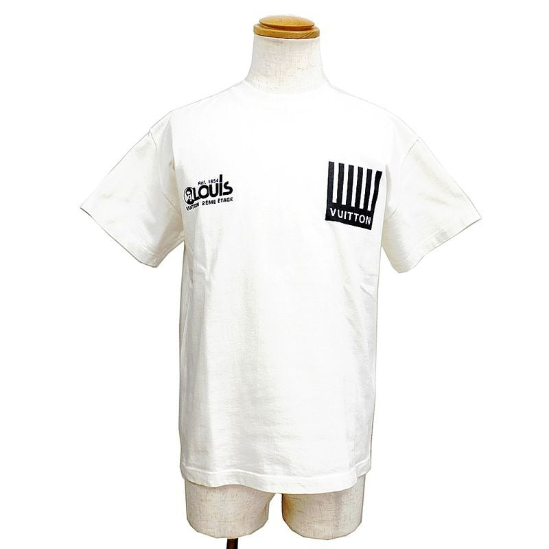 Louis Vuitton T-Shirt Logo Monogram Short Sleeve White
