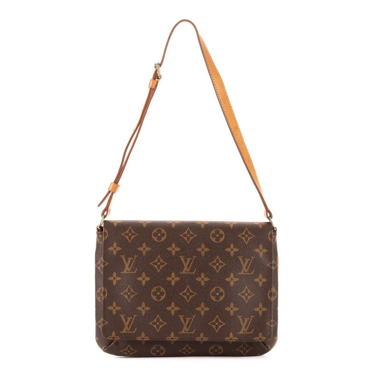 Louis Vuitton Musette Tango Brown Monogram Canvas