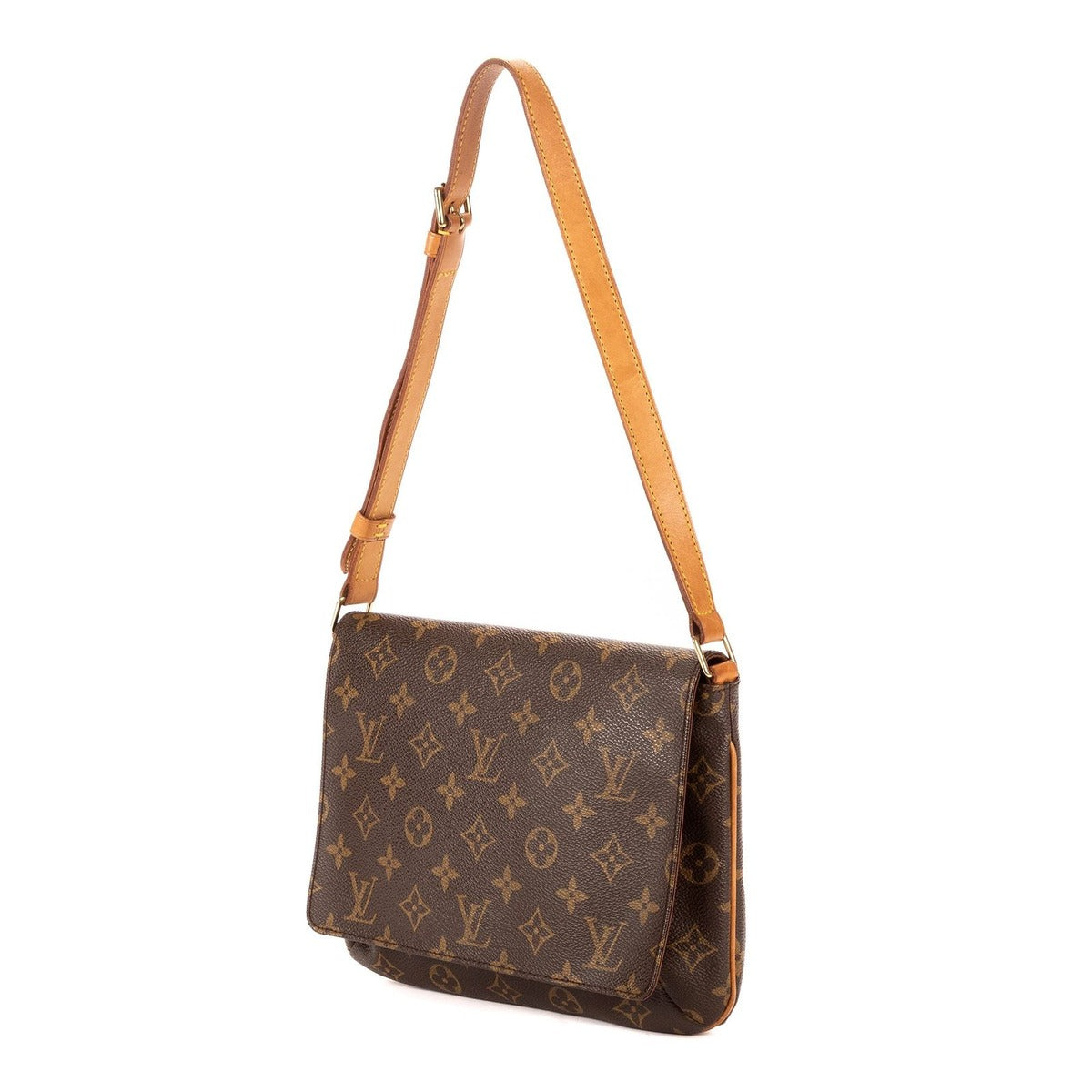 Louis Vuitton Musette Tango Brown Monogram Canvas — view 2