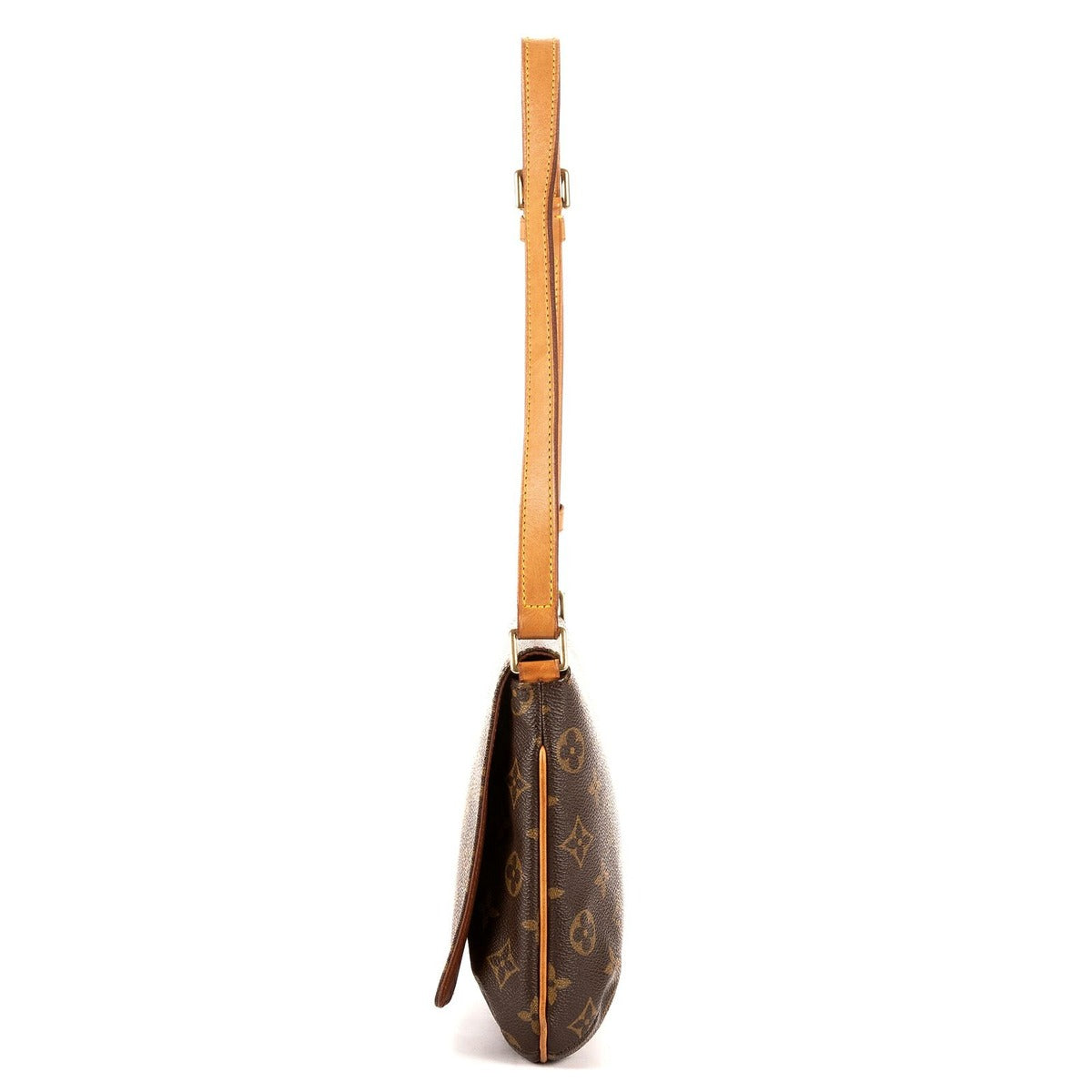Louis Vuitton Musette Tango Brown Monogram Canvas — view 3
