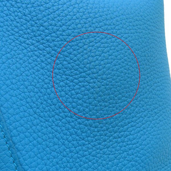 Hermes Handbag Picotin Lock MM Eclat Taurillon Clemence Swift Blue Frida and