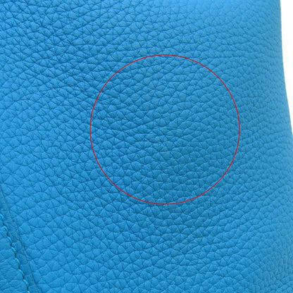 Hermes Handbag Picotin Lock MM Eclat Taurillon Clemence Swift Blue Frida and