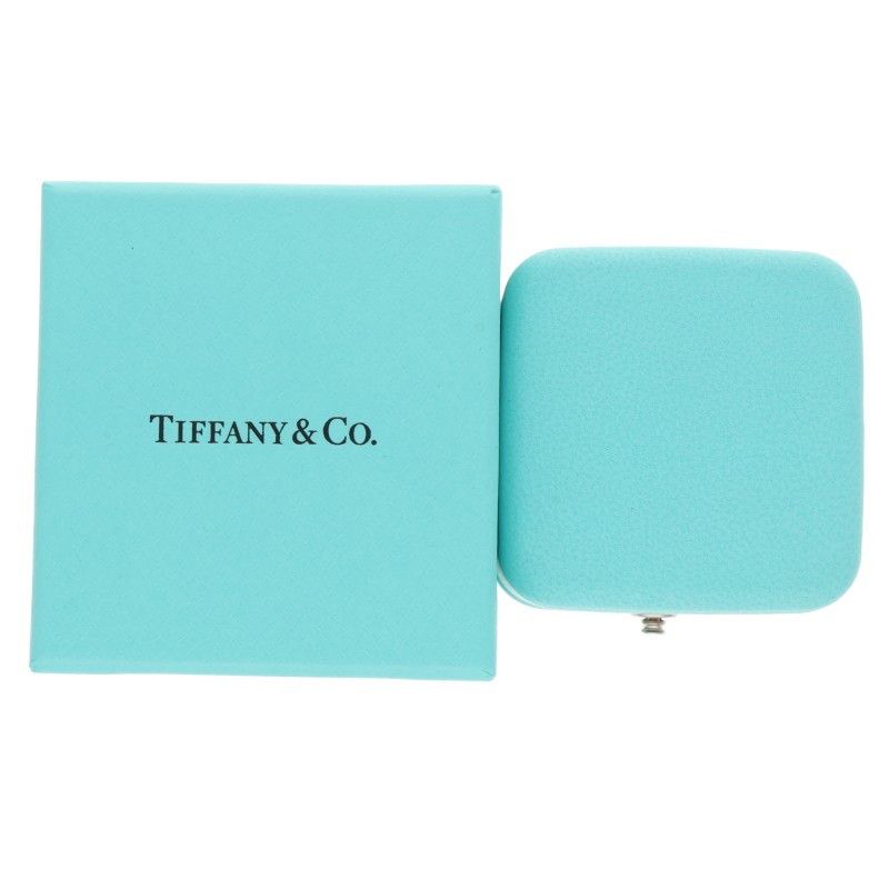 Tiffany & Co T True 18K White Goldring Men's #16