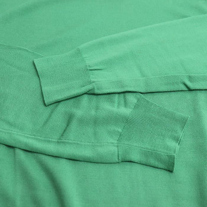 Hermes Long Sleeve Crew Neck Knit Green Light Green M Men's Used