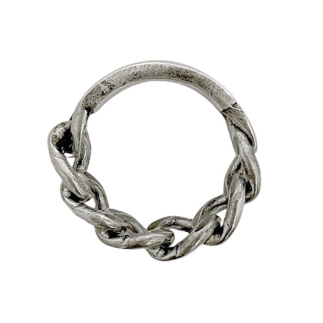 Gucci Ring Silver Green Never — view 5