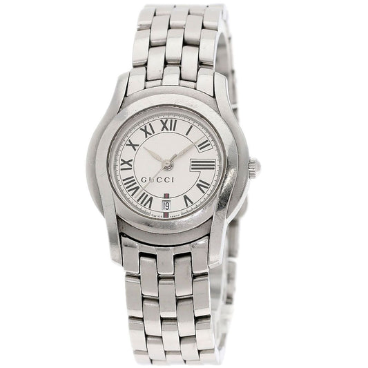 Gucci Round Face Watch SS