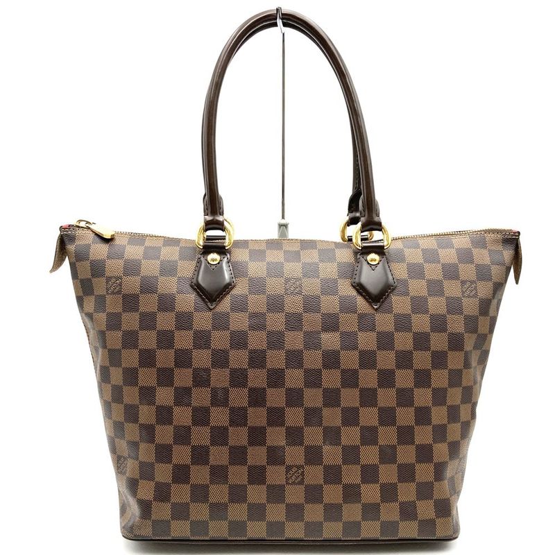 Louis Vuitton N51182 Saleya MM Tote Bag Damier Ebène Ladies Men Fashion