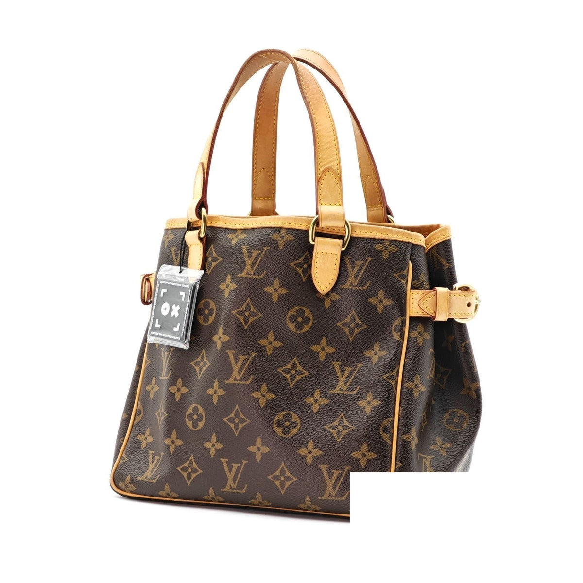 Louis Vuitton Monogram Batignolles Bag Handbag Brown
