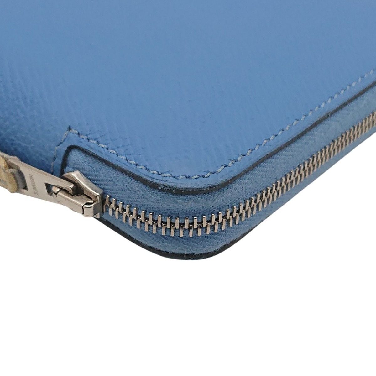Hermes Silk in Agenda Vision Blue Jean Animapolis T-engraved with Refill — view 12