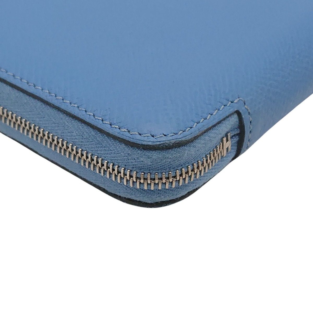 Hermes Silk in Agenda Vision Blue Jean Animapolis T-engraved with Refill — view 15