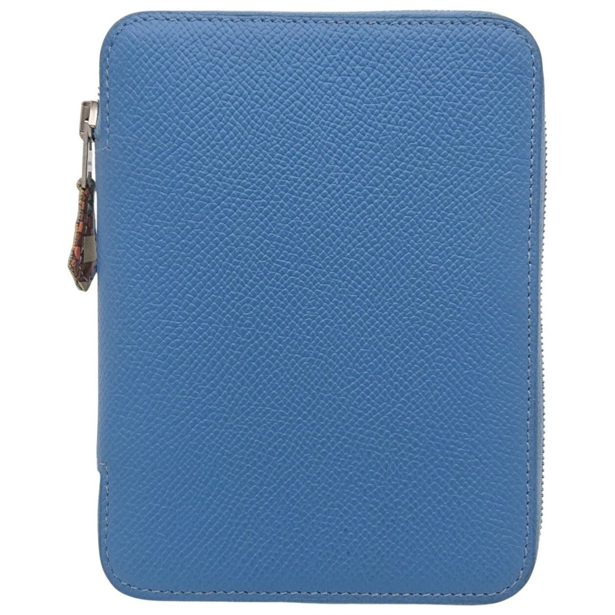 Hermes Silk in Agenda Vision Blue Jean Animapolis T-engraved with Refill — view 2