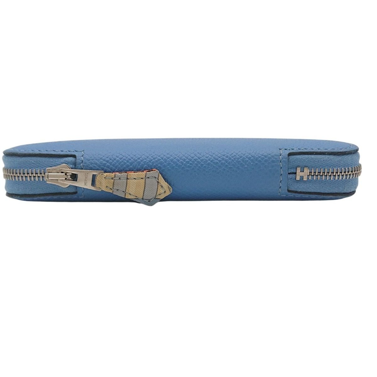 Hermes Silk in Agenda Vision Blue Jean Animapolis T-engraved with Refill — view 7