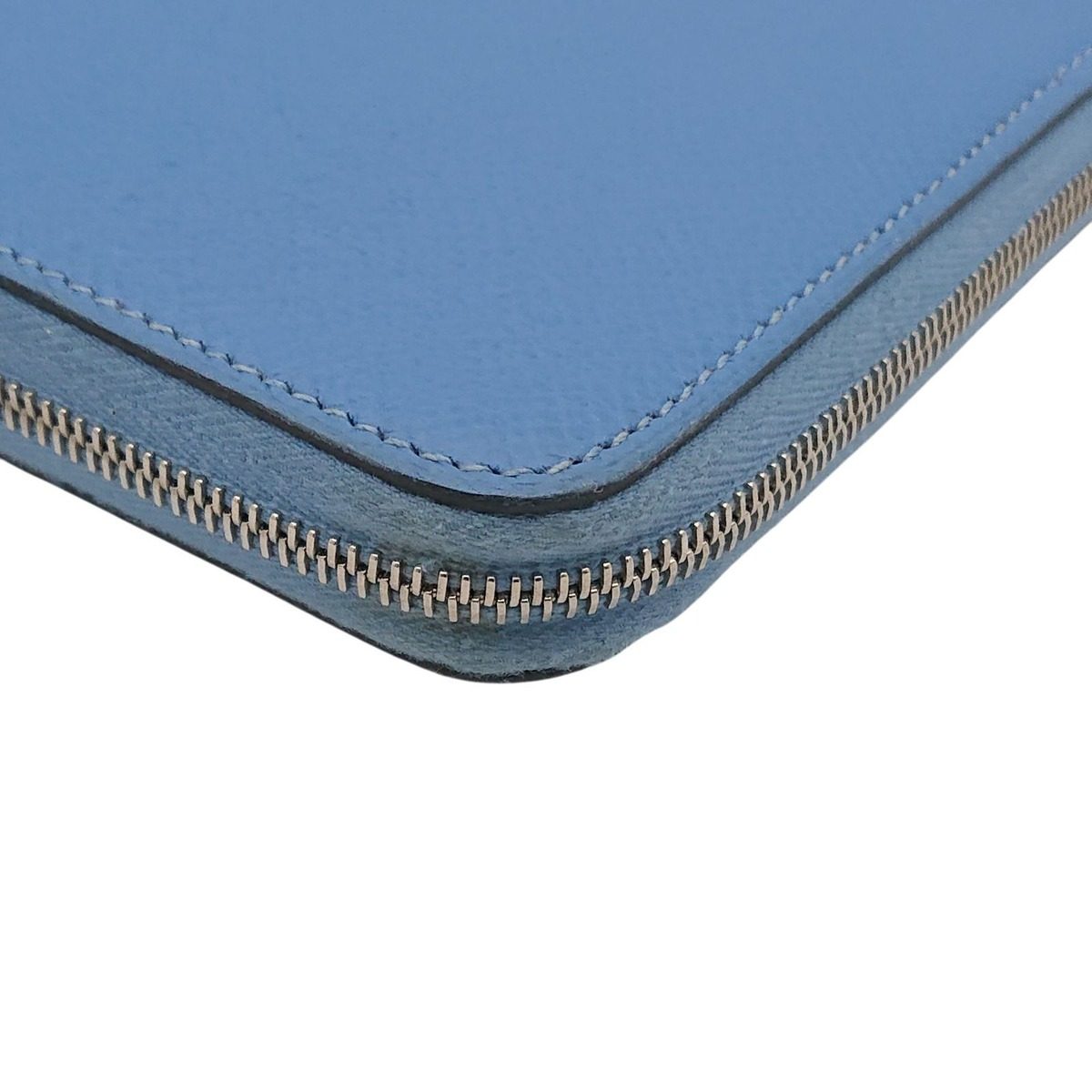 Hermes Silk in Agenda Vision Blue Jean Animapolis T-engraved with Refill — view 9