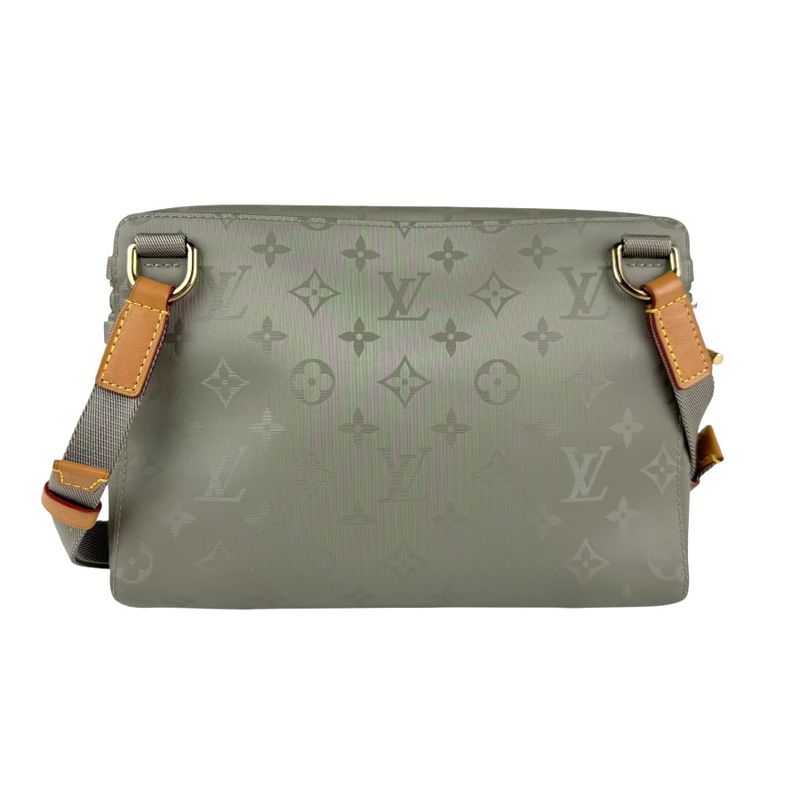 Louis Vuitton Shoulder Bag Monogram Titanium Messenger PM M43889