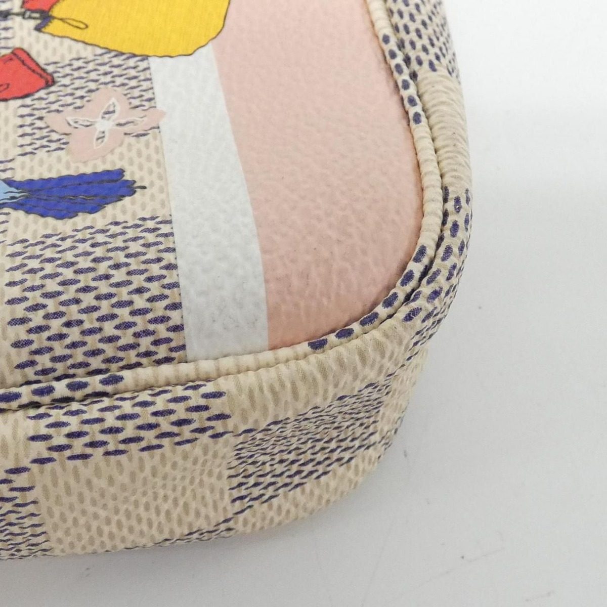 Louis Vuitton Damier Azur Mini Pochette Pouch — view 4
