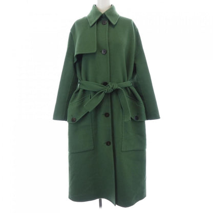 Hermes Coat Cashmere Green