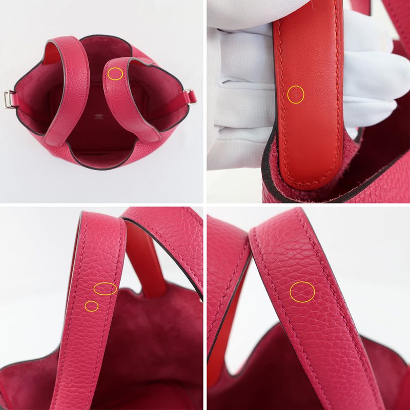 Hermes Picotin Rock PM Eclat Rose Mexico