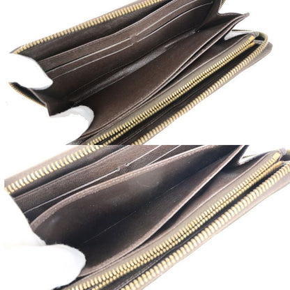 Louis Vuitton Zippy Wallet Damier Ebène Long Wallet N60015 09yg563