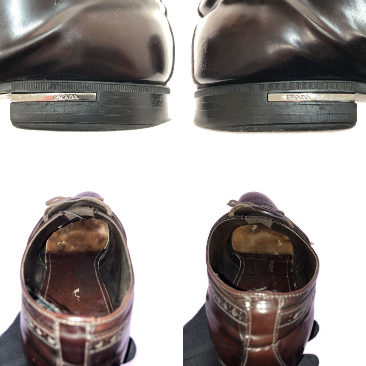 Prada Leather Shoes Size 27