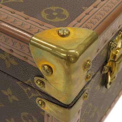 Louis Vuitton Trunk Bisten 55 Monogram Canvas Monogram Gold Hardware Brown