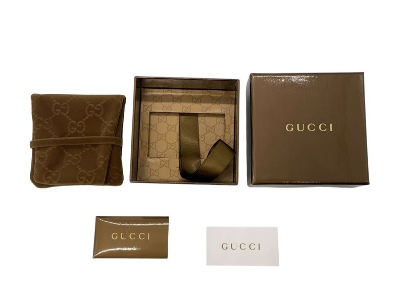 2979 Gucci Necklace Horsebit Sv925 G Motif G Logo Preowned Gucci