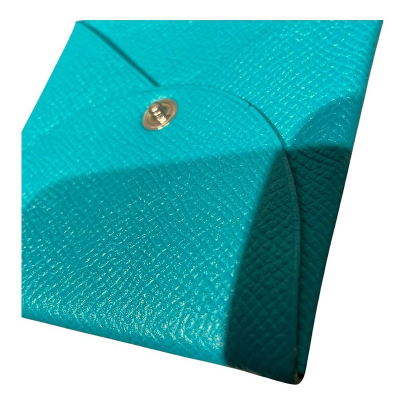 Hermes ⑤ Bastia Coin Case Unisex Green FREE