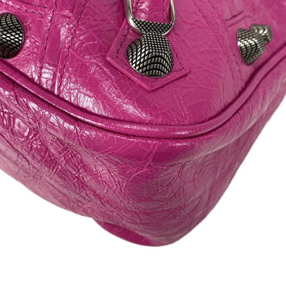Balenciaga Handbag Neo Kagol 792896 Pink Leather